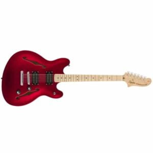 Squier Affinity Series Starcaster, Maple Fingerboard, Candy Apple Red