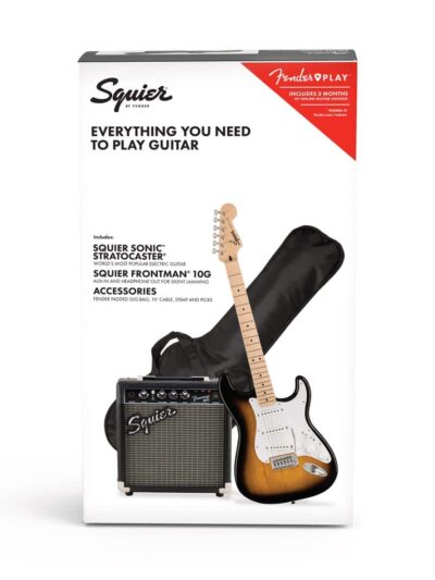 Squier Sonic Stratocaster Pack Sunburst
