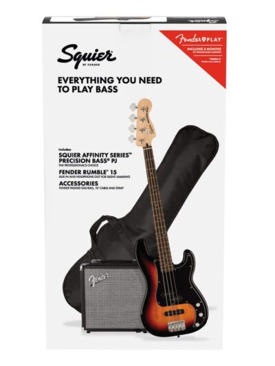 Squier Affinity Series Precision Bass PJ Pack Sunburst