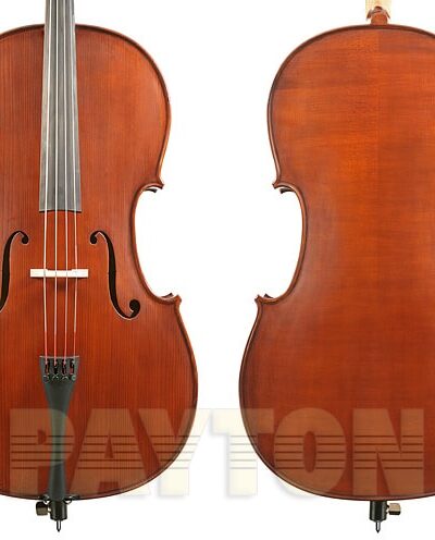 Gliga III 3/4 Size Cello Outfit - Oil Dark Antique - Includes Bag and Bow