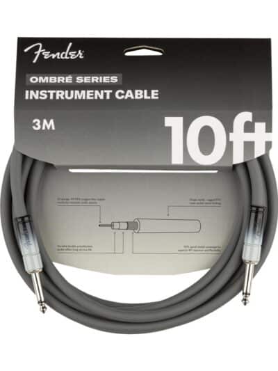 Fender Ombré Instrument Cable 10' Silver Smoke