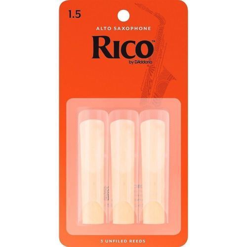 Rico Alto Sax Reeds #1.5 (3 Pack)