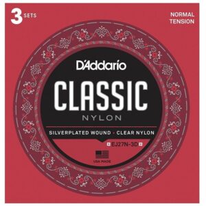 D'Addario EJ27N Classic Nylon - 3 Pack