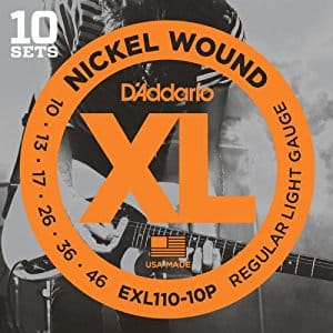 10 Pack D'Addario EXL110