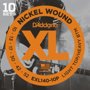 10 Pack D'Addario EXL140