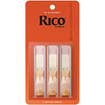 Rico Bb Clarinet Reeds #1.5 (3 Pack)