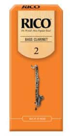 Rico Bass Clarinet Reeds #2.0 (25 Pack)