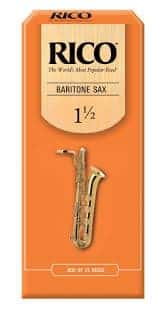 Rico Baritone Sax Reeds #1.5 (25 Pack)
