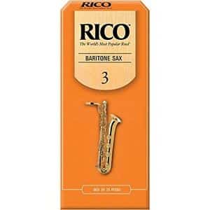Rico Baritone Sax Reeds #3.0 (25 Pack)