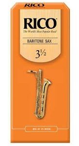 Rico Baritone Sax Reeds #3.5 (25 Pack)
