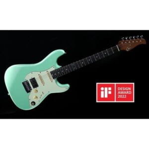 Mooer GTRS S800 W/Footswitch, Amp Intelligent Electric Guitar - Surf Green