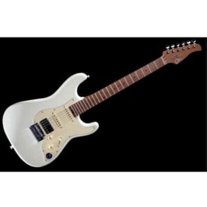 Mooer GTRS S801 Intelligent Electric Guitar W/Footswitch & Amp - White