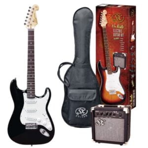 SX SE1SK34 - ¾ Electric Guitar Pack