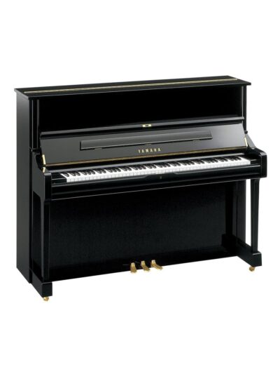 Yamaha U1PEQ Upright Piano Polished Ebony
