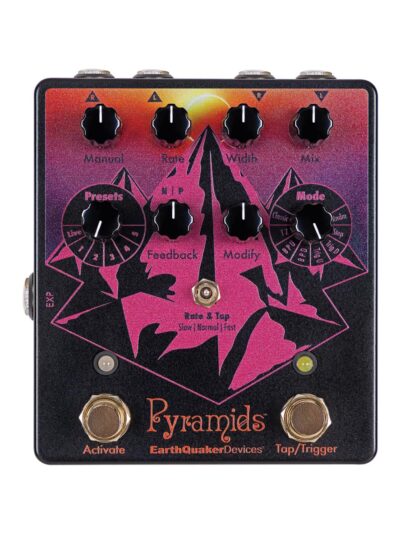 Earthquaker Devices Limited Edition Pyramids Stereo Flanger Pedal Solar Eclipse