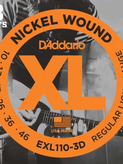 3 Pack D'Addario EXL110