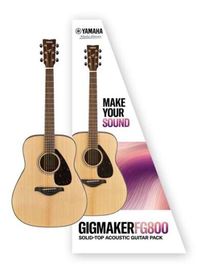 Yamaha Gigmaker FG800 Guitar Pack Natural Gloss