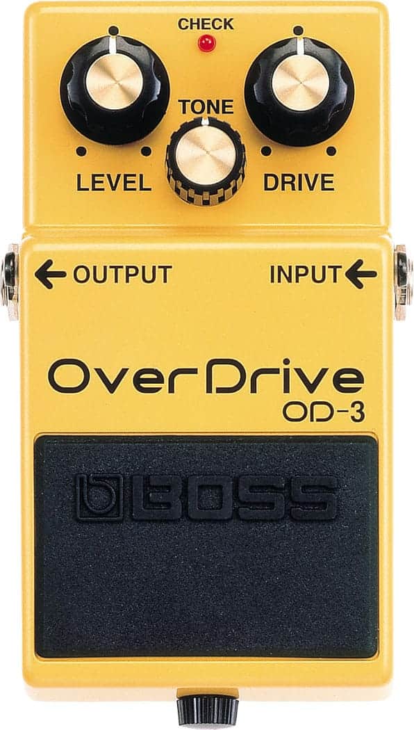 BOSS OD3 OVER DRIVE EFFECT PEDAL